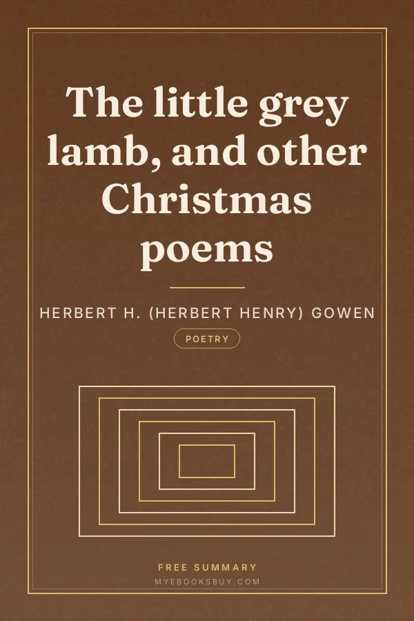 Cover of The little grey lamb, and other Christmas poems