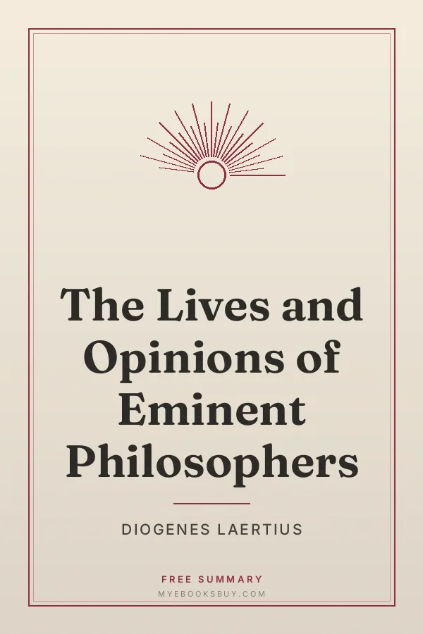 Cover of The Lives and Opinions of Eminent Philosophers