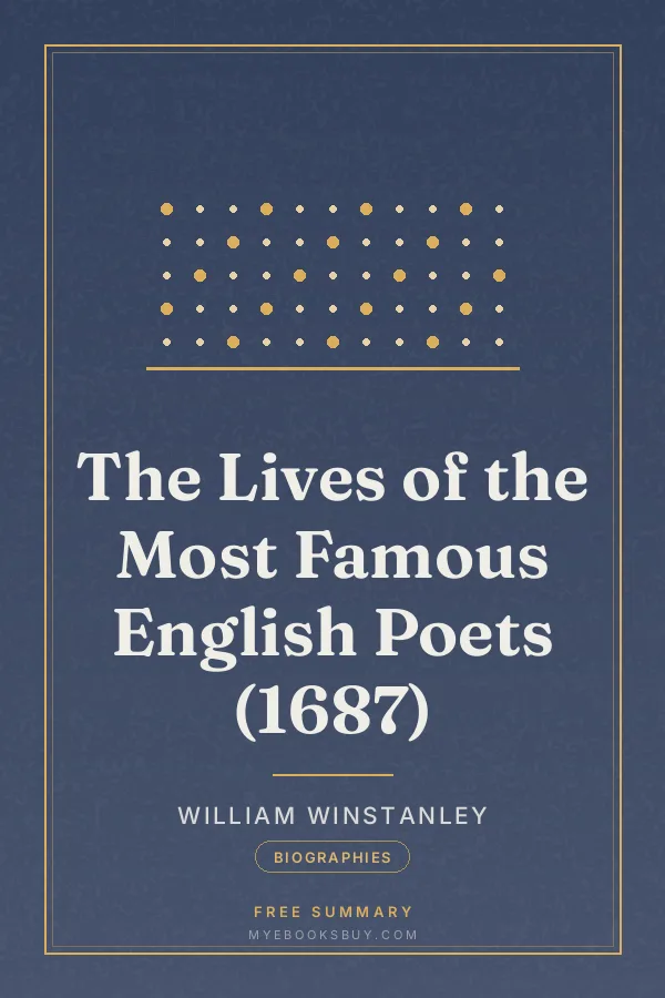 Cover of The Lives of the Most Famous English Poets (1687)