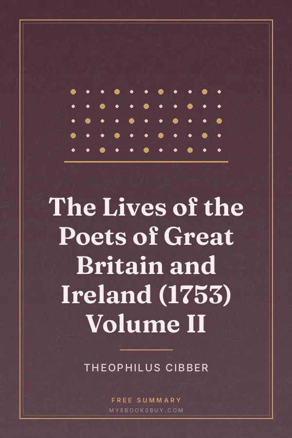 Cover of The Lives of the Poets of Great Britain and Ireland (1753) Volume II