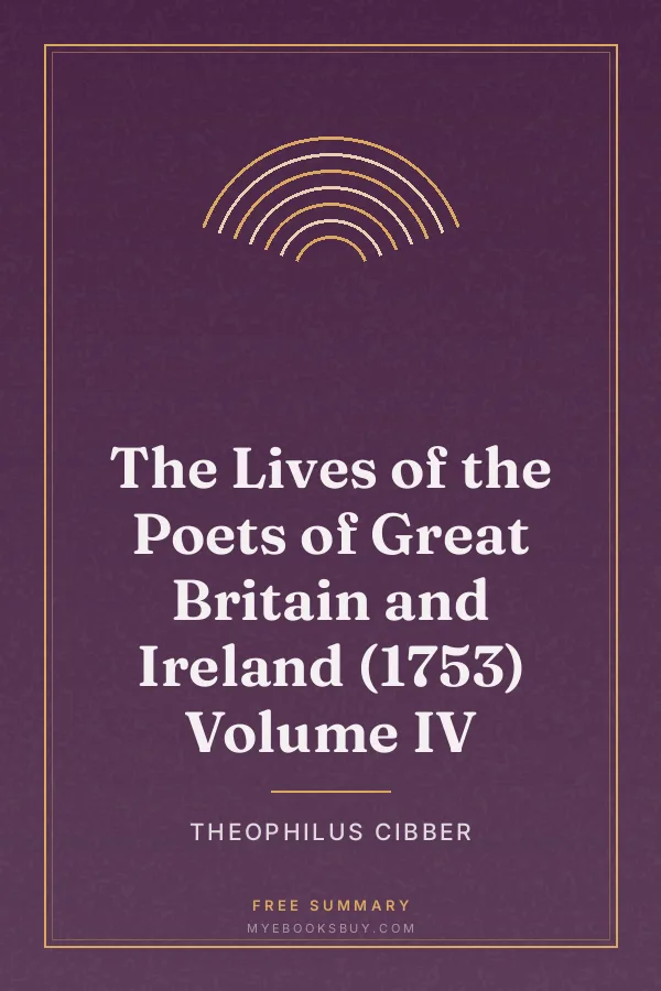 Cover of The Lives of the Poets of Great Britain and Ireland (1753) Volume IV