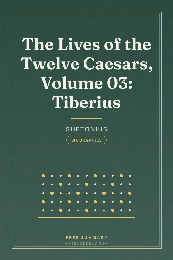 Cover of The Lives of the Twelve Caesars, Volume 03: Tiberius