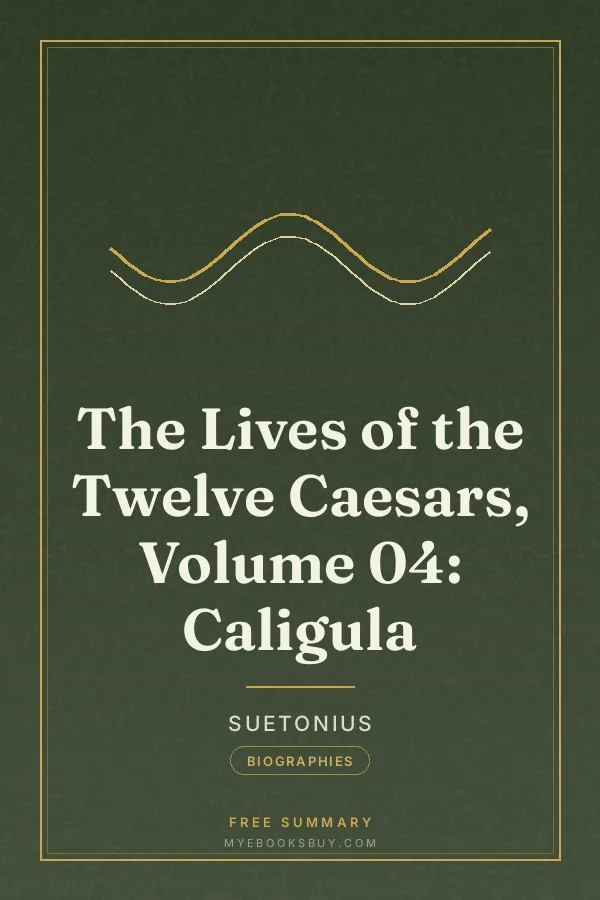 Cover of The Lives of the Twelve Caesars, Volume 04: Caligula