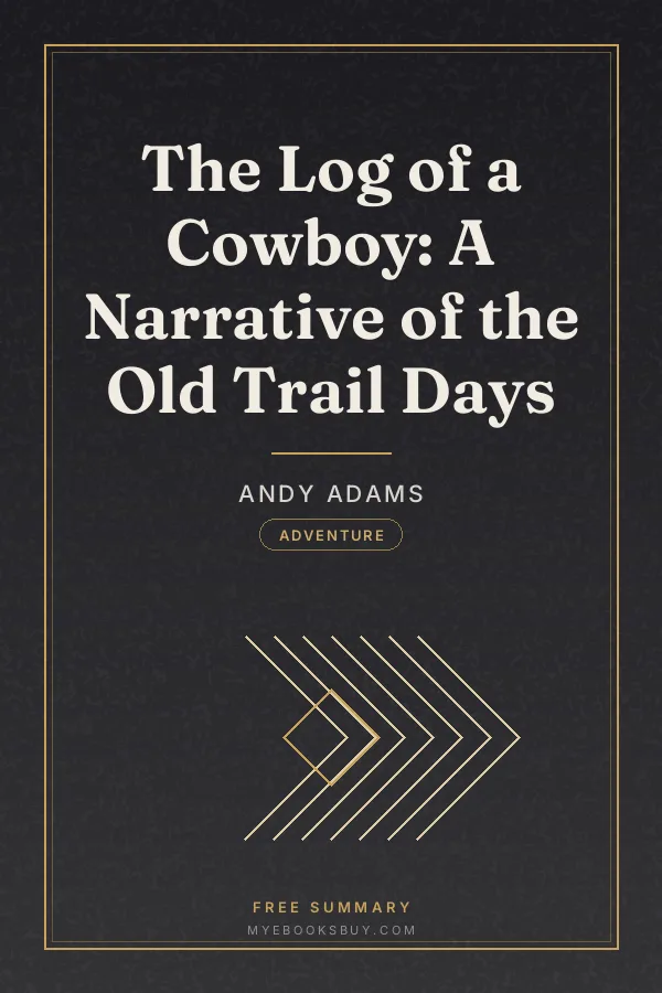 Cover of The Log of a Cowboy: A Narrative of the Old Trail Days