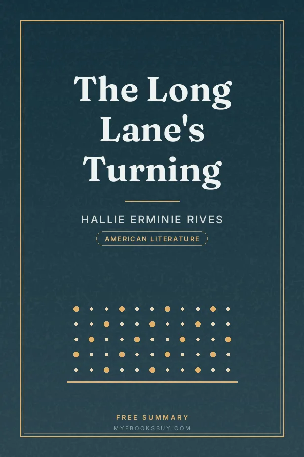 Cover of The Long Lane's Turning