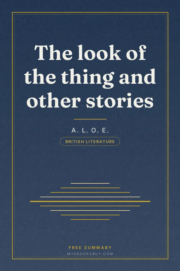 Cover of The look of the thing and other stories