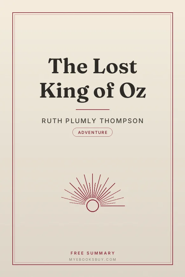 Cover of The Lost King of Oz