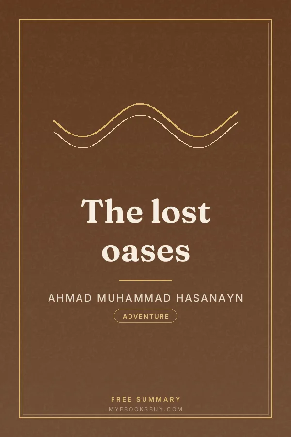 Cover of The lost oases