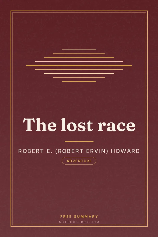 Cover of The lost race