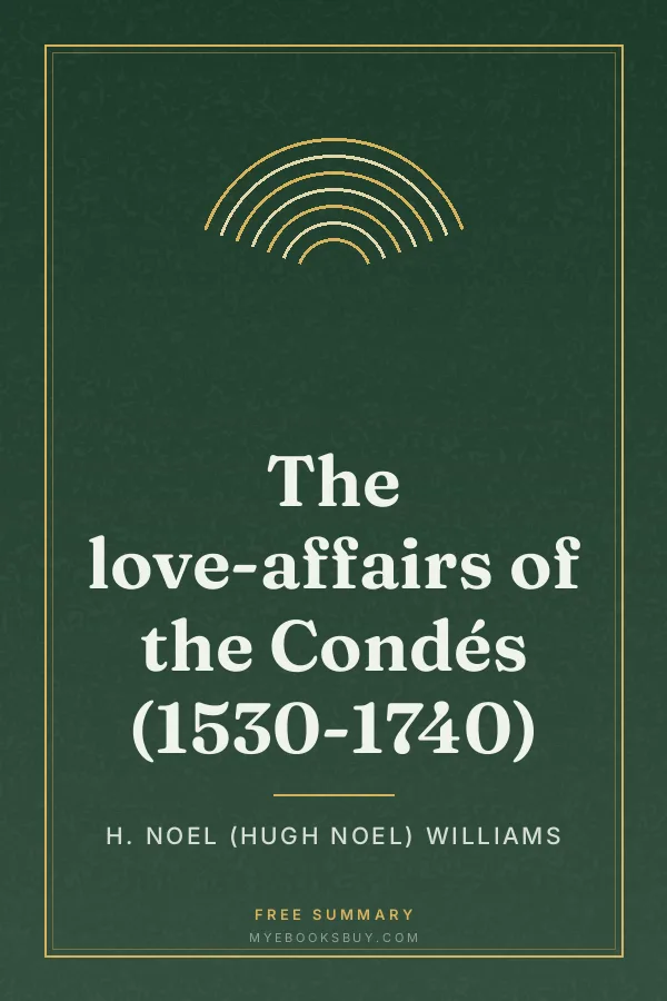 Cover of The love-affairs of the Condés (1530-1740)