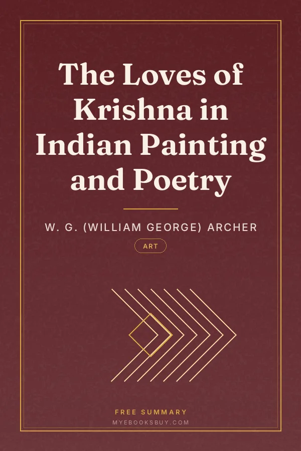 Cover of The Loves of Krishna in Indian Painting and Poetry
