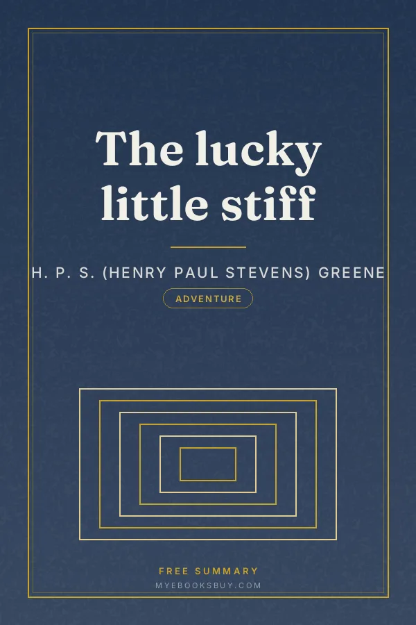 Cover of The lucky little stiff