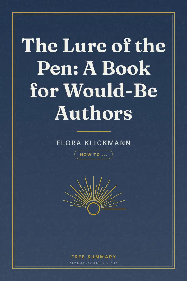 Cover of The Lure of the Pen: A Book for Would-Be Authors