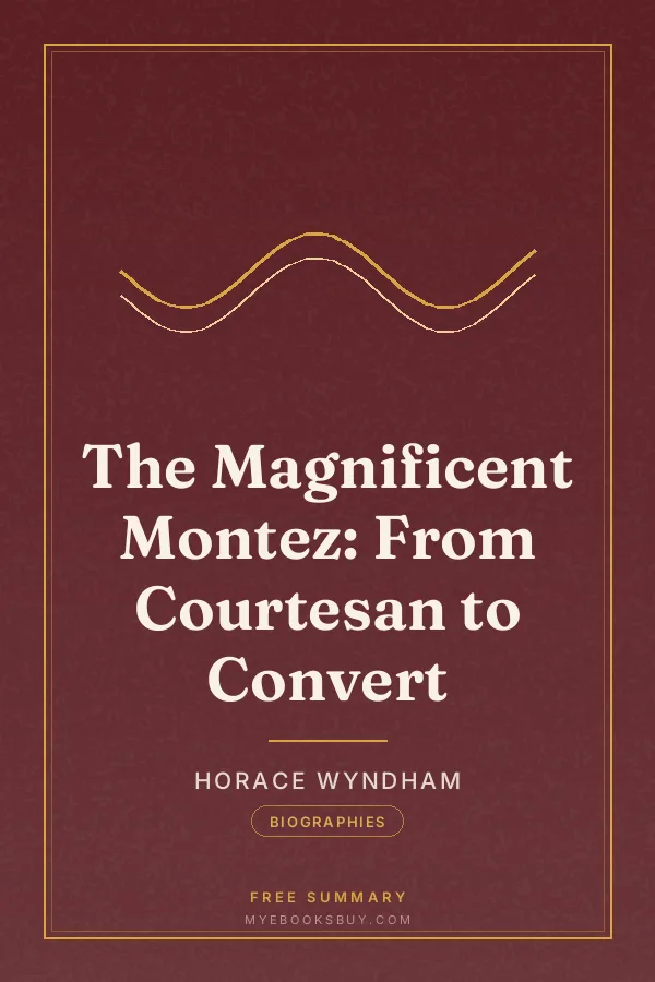 Cover of The Magnificent Montez: From Courtesan to Convert