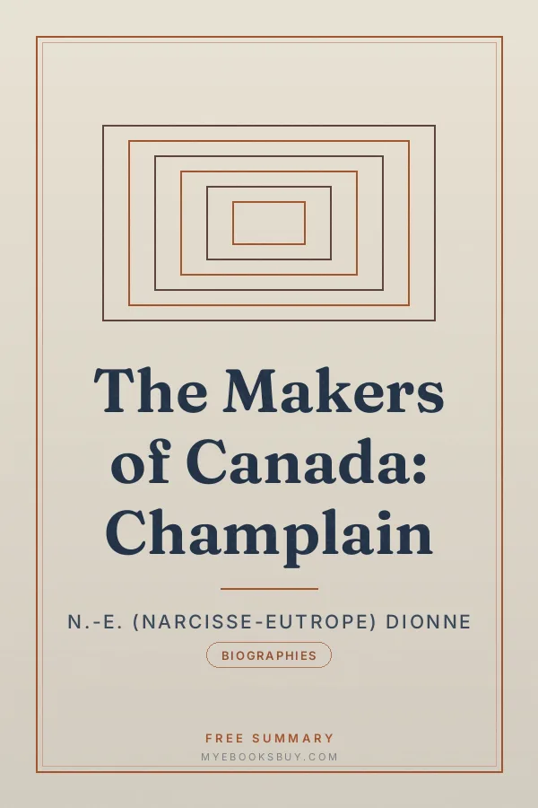 Cover of The Makers of Canada: Champlain