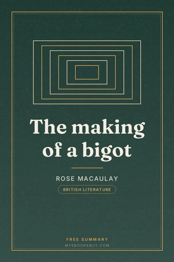 Cover of The making of a bigot