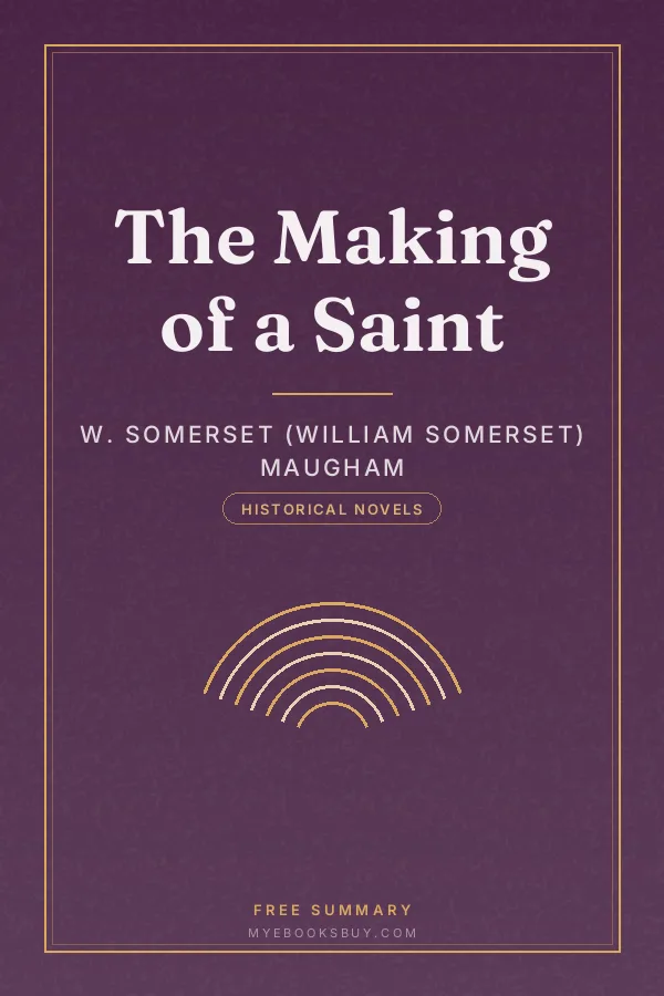 Cover of The Making of a Saint