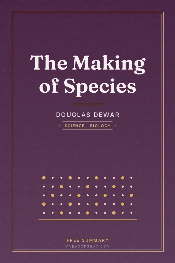Cover of The Making of Species