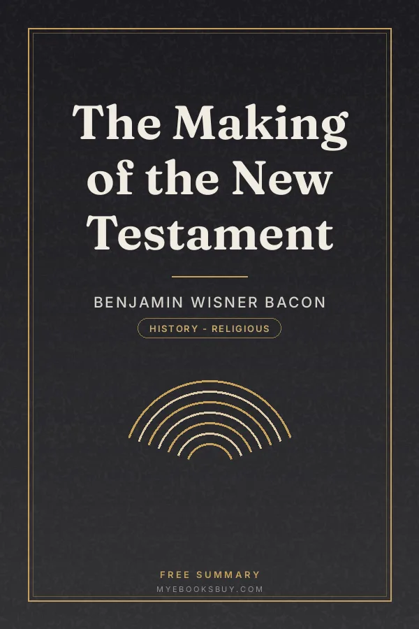 Cover of The Making of the New Testament