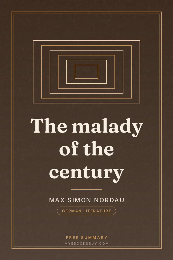 Cover of The malady of the century