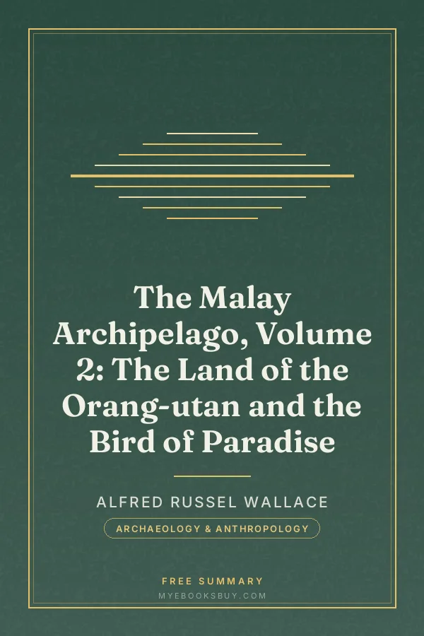 Cover of The Malay Archipelago, Volume 2: The Land of the Orang-utan and the Bird of Paradise