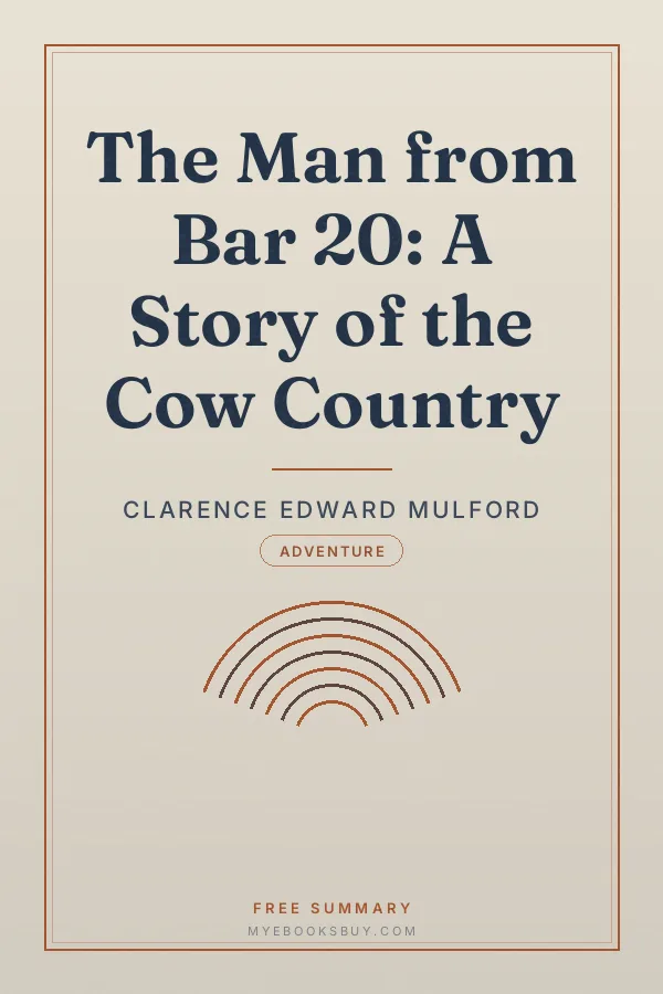 Cover of The Man from Bar 20: A Story of the Cow Country