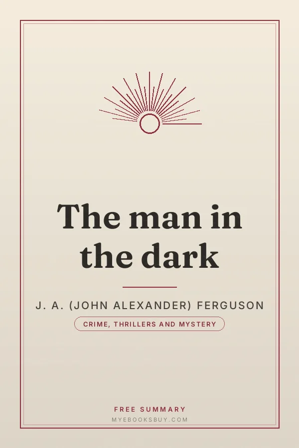 Cover of The man in the dark