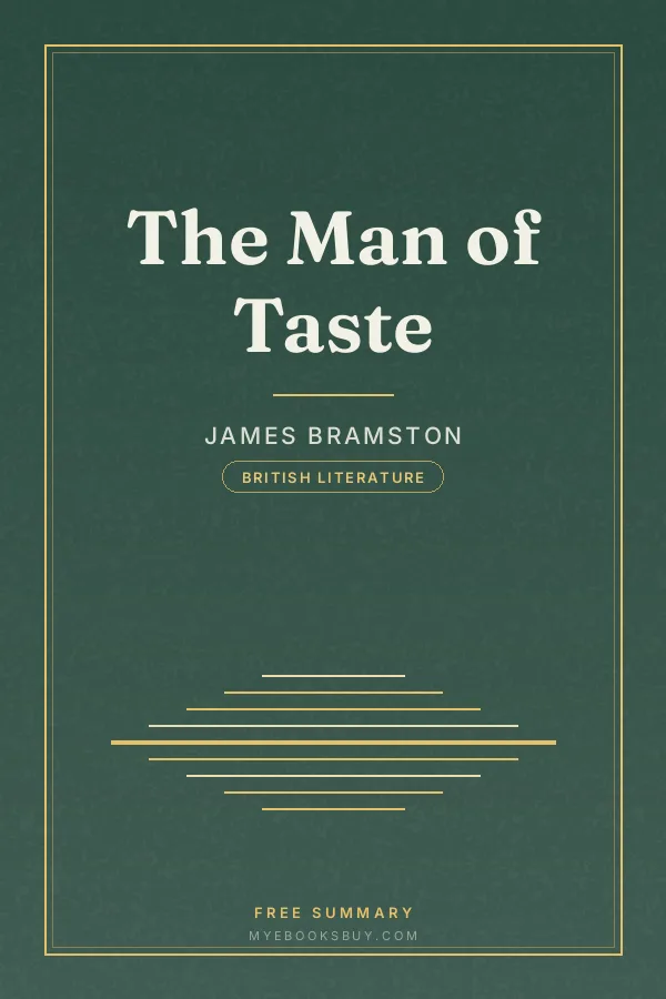 Cover of The Man of Taste