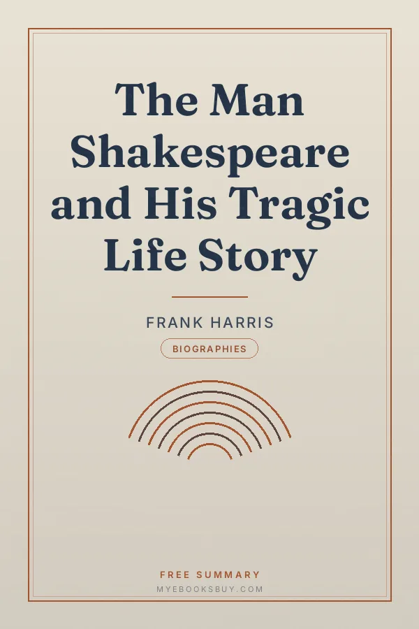 Cover of The Man Shakespeare and His Tragic Life Story