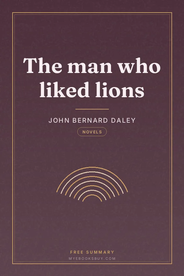 Cover of The man who liked lions
