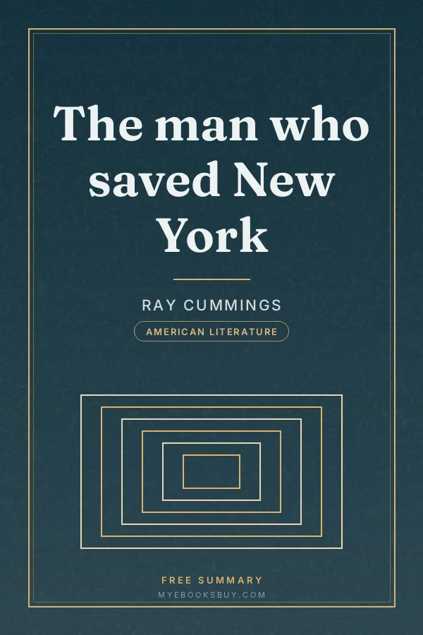 Cover of The man who saved New York