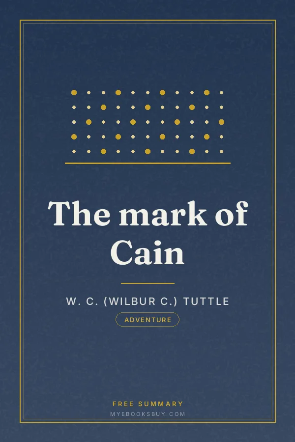 Cover of The mark of Cain