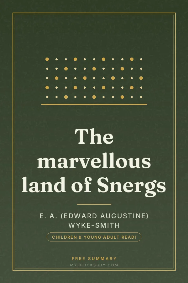 Cover of The marvellous land of Snergs