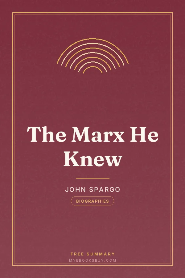 Cover of The Marx He Knew