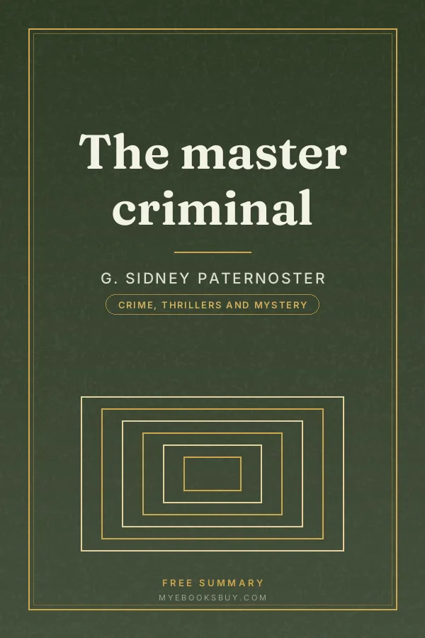 Cover of The master criminal