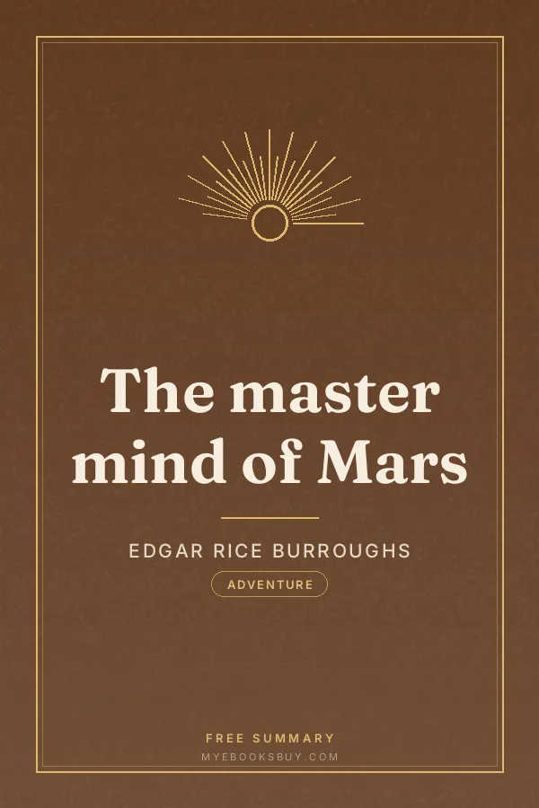 Cover of The master mind of Mars