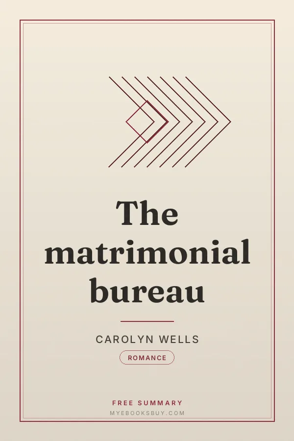Cover of The matrimonial bureau
