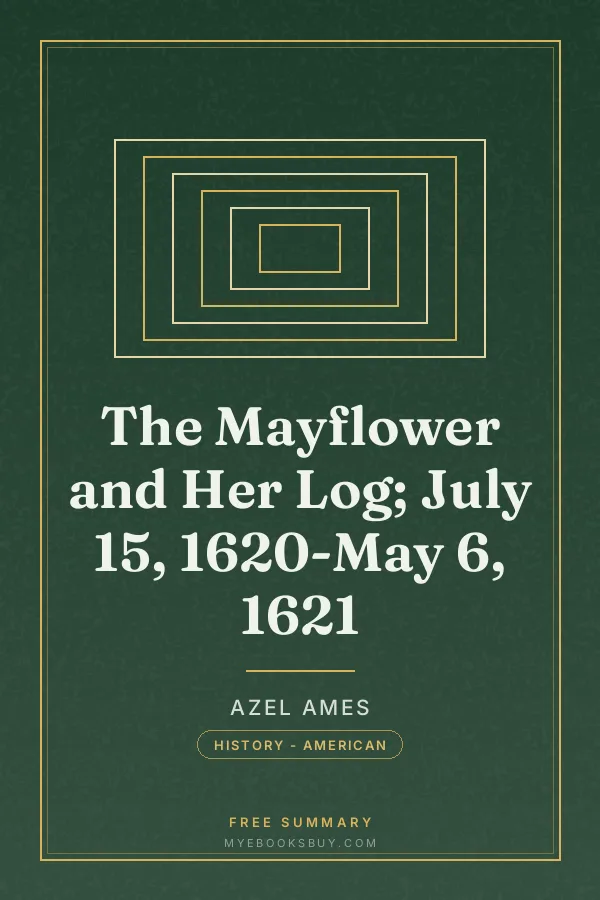 Cover of The Mayflower and Her Log; July 15, 1620-May 6, 1621