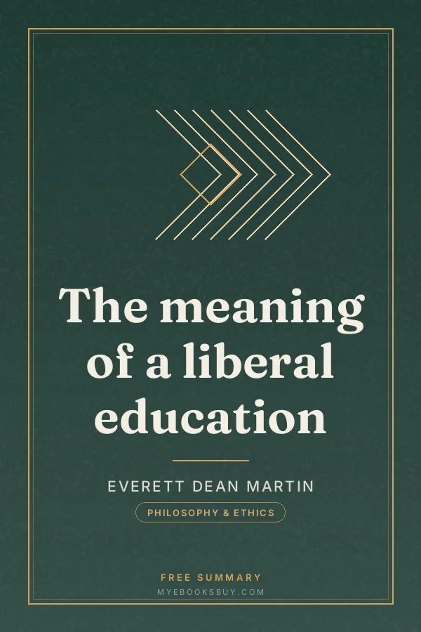 Cover of The meaning of a liberal education