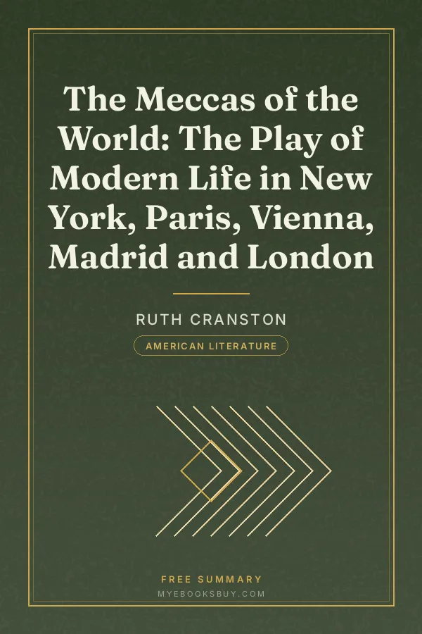 Cover of The Meccas of the World: The Play of Modern Life in New York, Paris, Vienna, Madrid and London