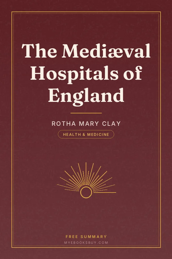 Cover of The Mediæval Hospitals of England