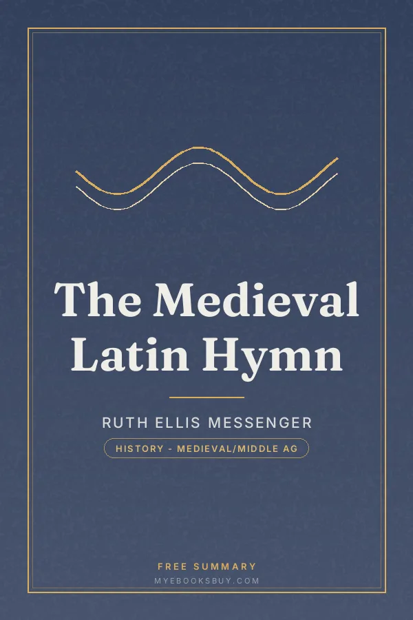 Cover of The Medieval Latin Hymn