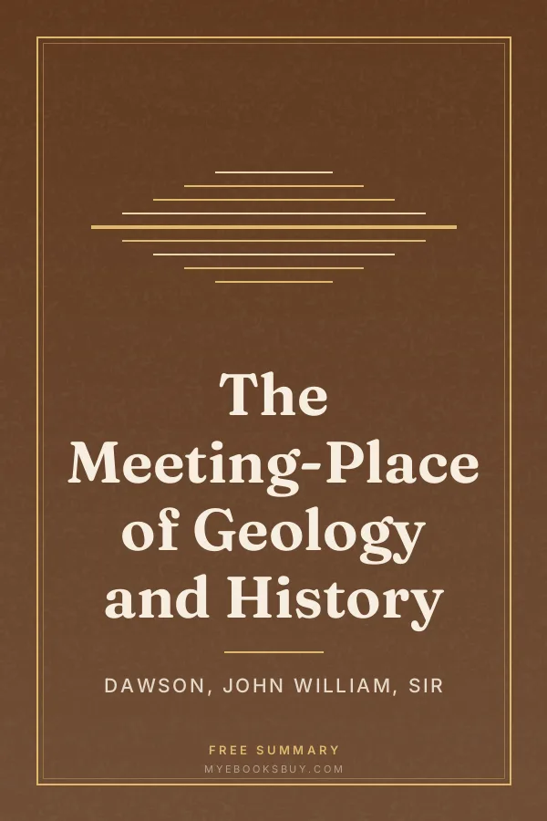 Cover of The Meeting-Place of Geology and History
