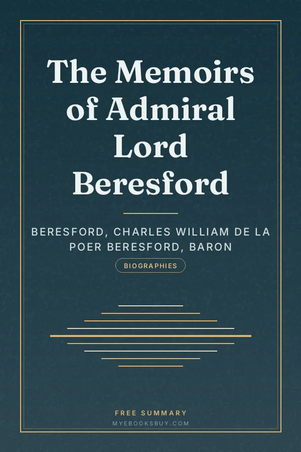 Cover of The Memoirs of Admiral Lord Beresford