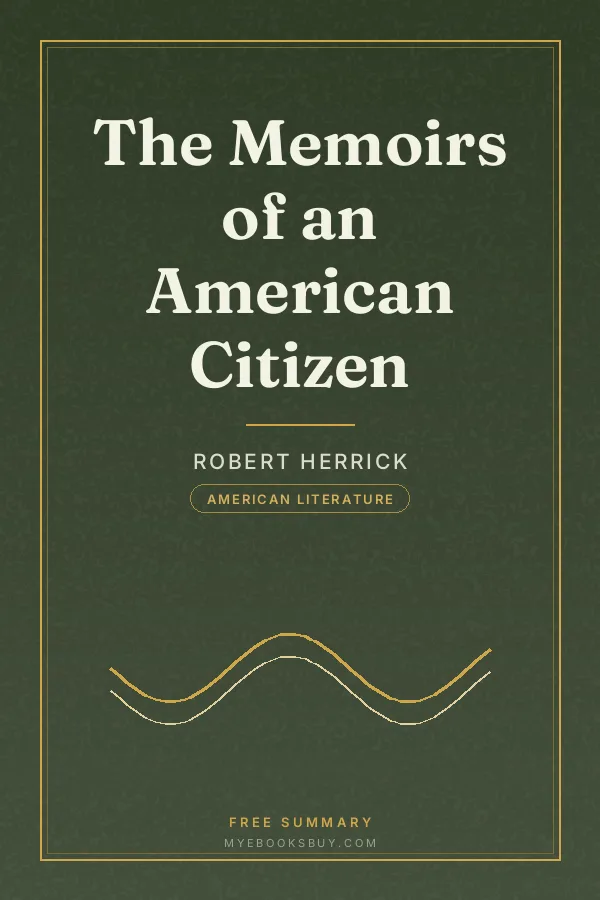 Cover of The Memoirs of an American Citizen