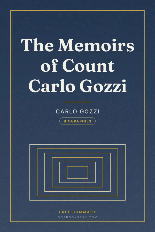 Cover of The Memoirs of Count Carlo Gozzi