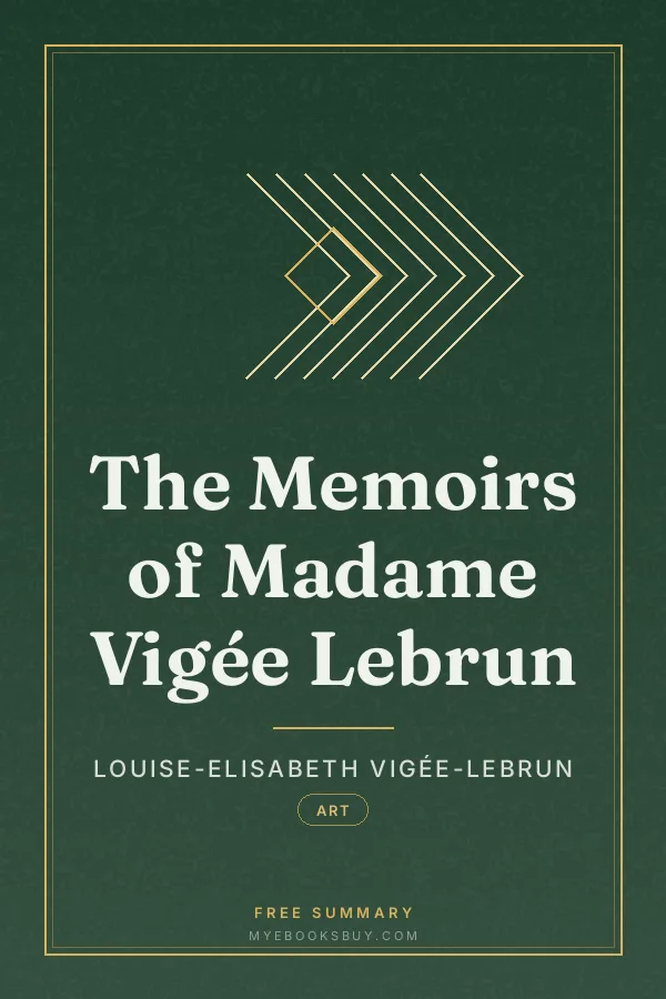Cover of The Memoirs of Madame Vigée Lebrun