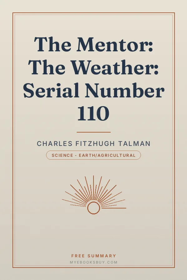 Cover of The Mentor: The Weather: Serial Number 110