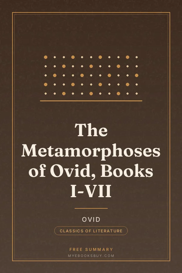 Cover of The Metamorphoses of Ovid, Books I-VII