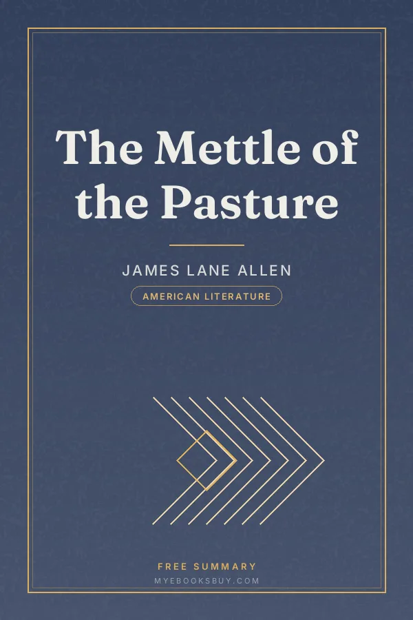 Cover of The Mettle of the Pasture
